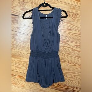 Free People Gray Romper size XS